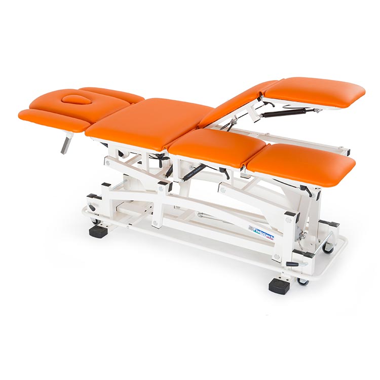 Iride couch Professional Series for treatment and examination single leg movement